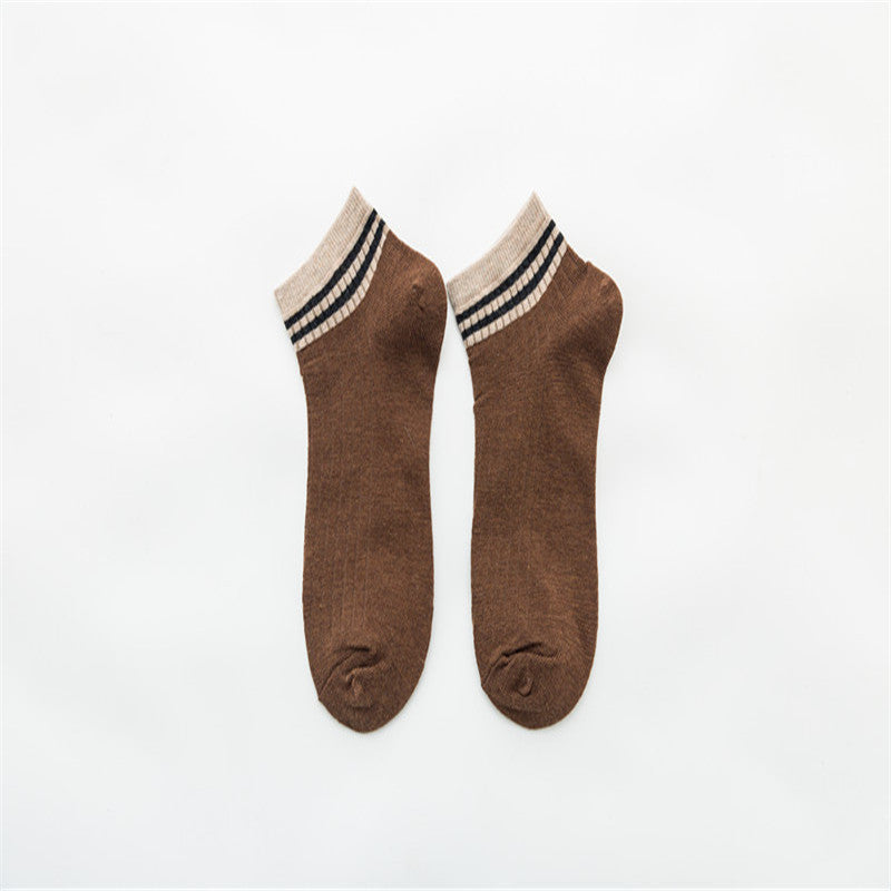 Student Socks All-Match Rainbow Breathable Stockings
