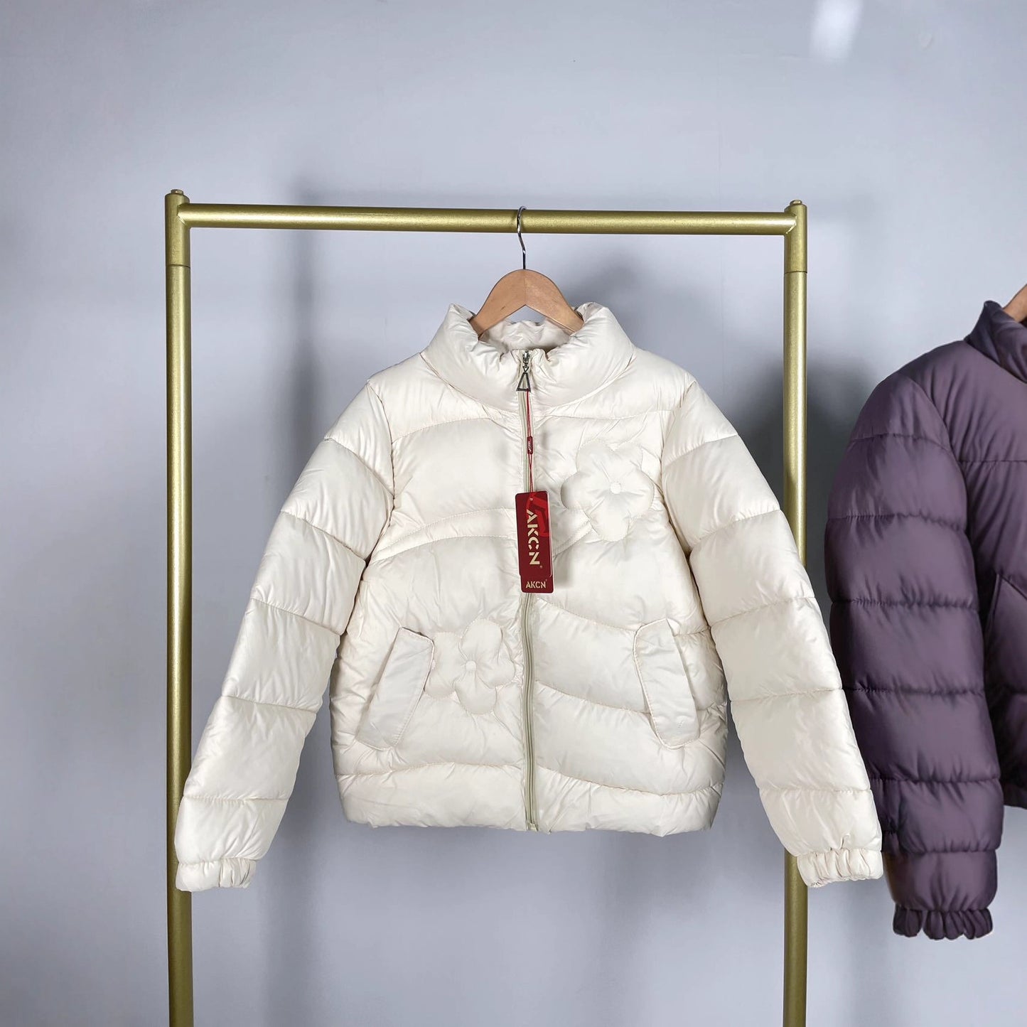 Winter Mid-length Down Cotton Jacket