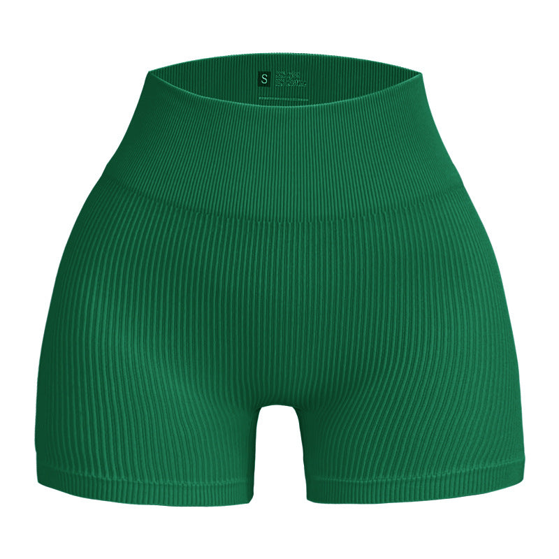 Seamless Thread Three-point Yoga Pants