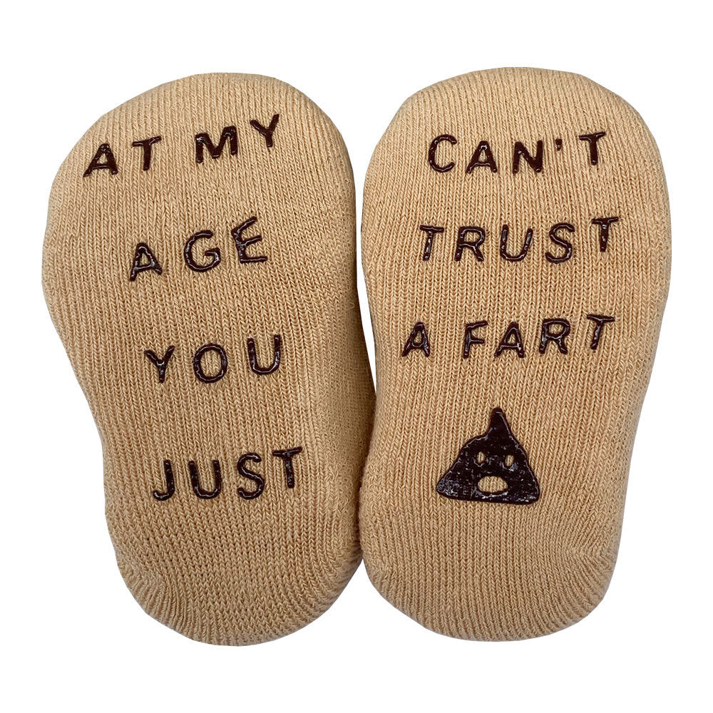 Cotton First-walker Socks With English Letters