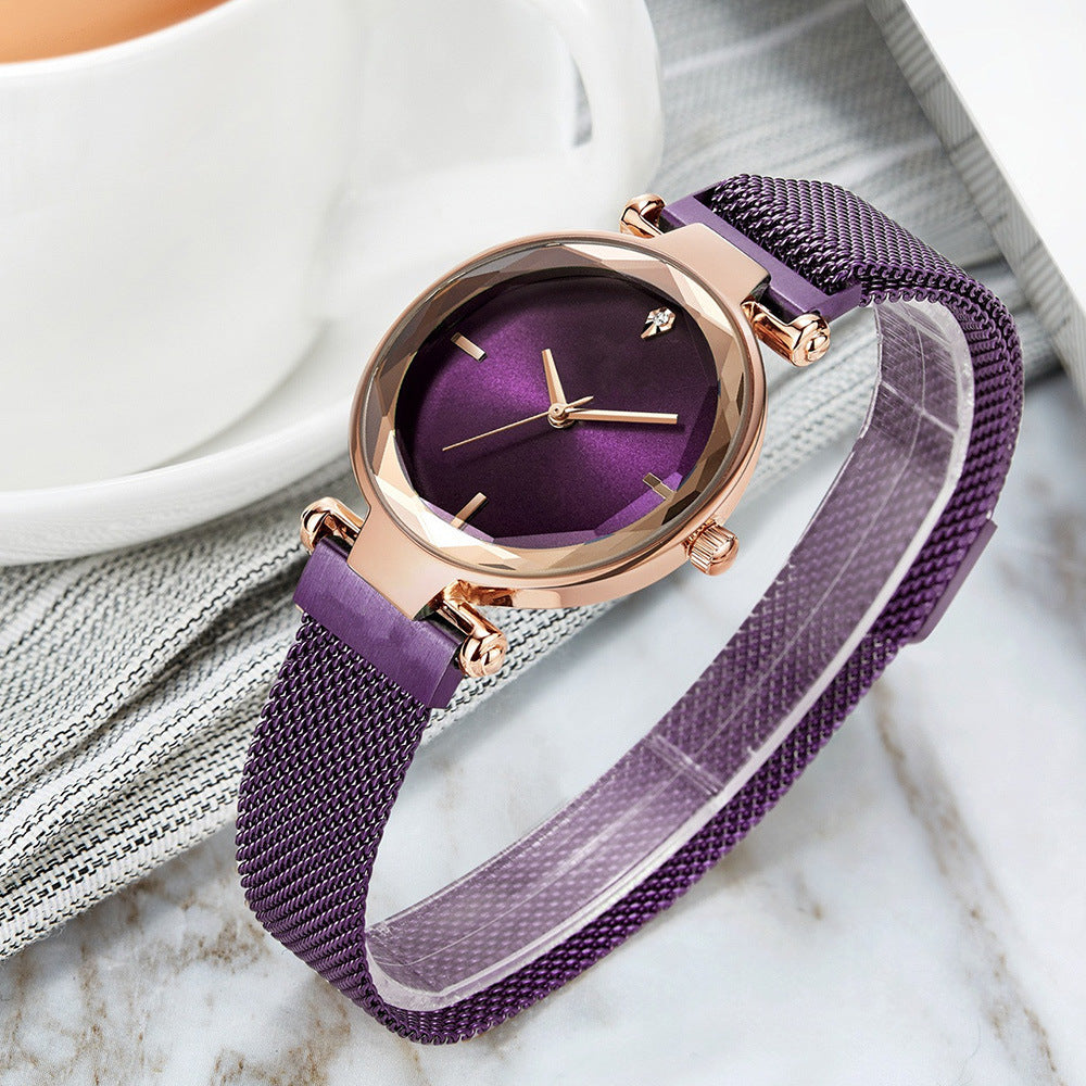 Ladies Fashion Mesh Band Quartz Watch