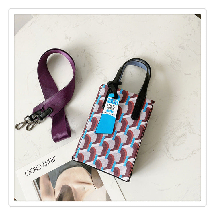 Mini portable messenger bag