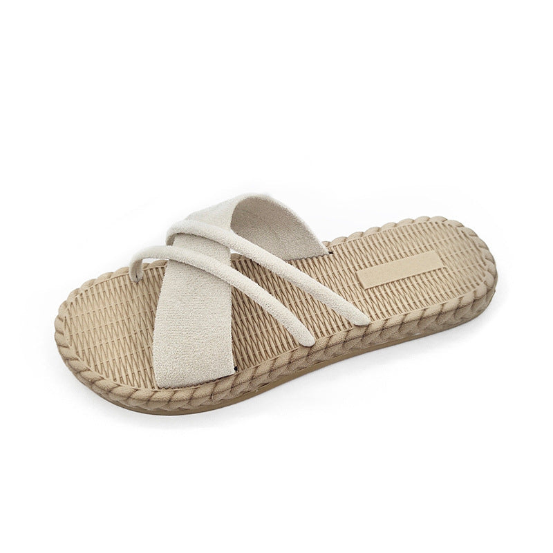 Loafer flat bottom beach shoes