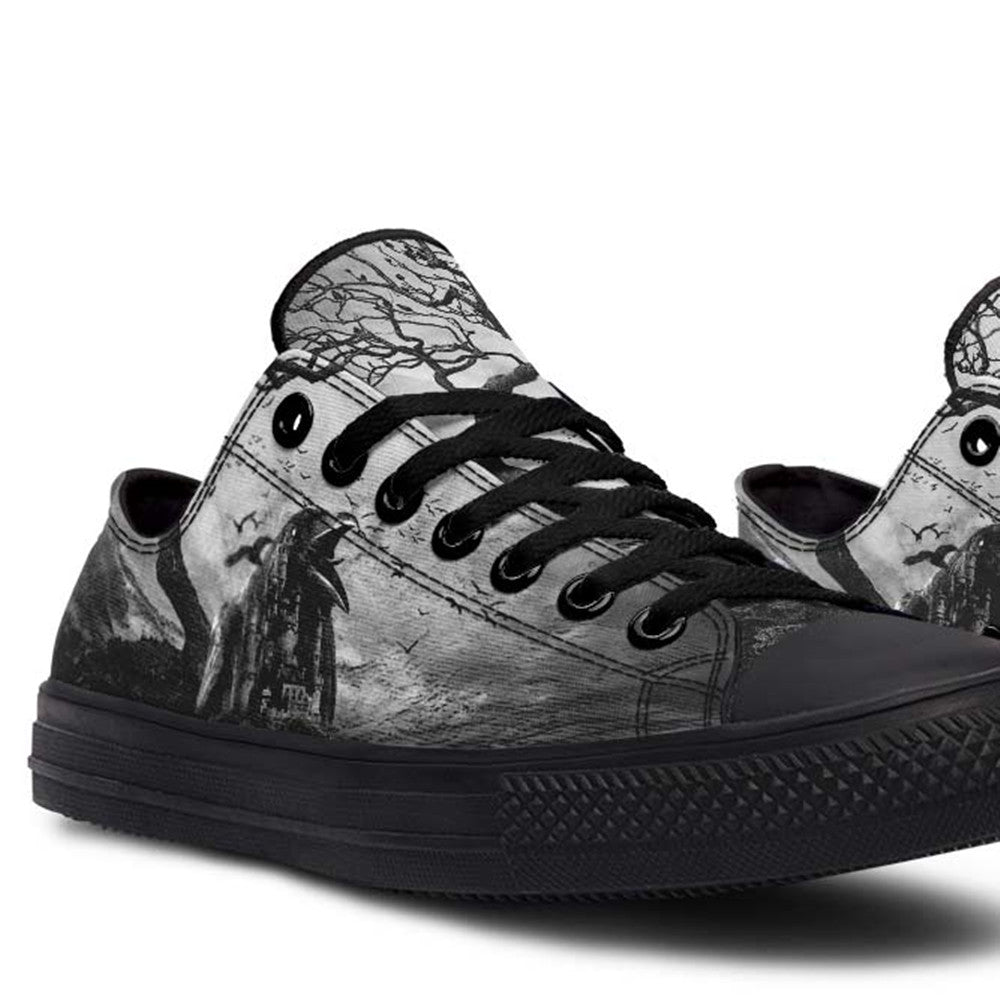 Fashion Print Couple Low-Top Canvas Shoes