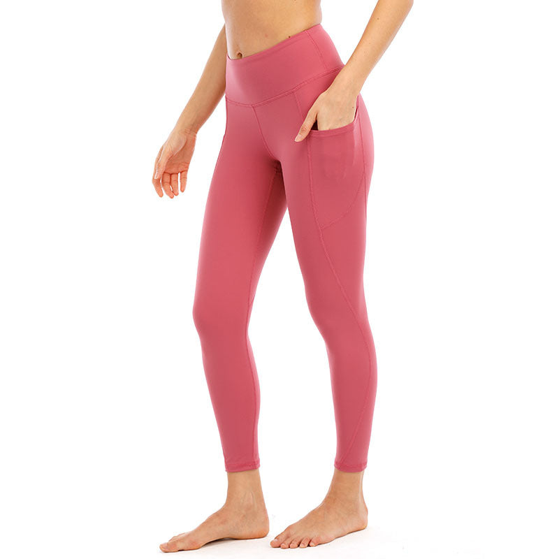 Slim Fit High Waist Yoga Pants Women's Trousers