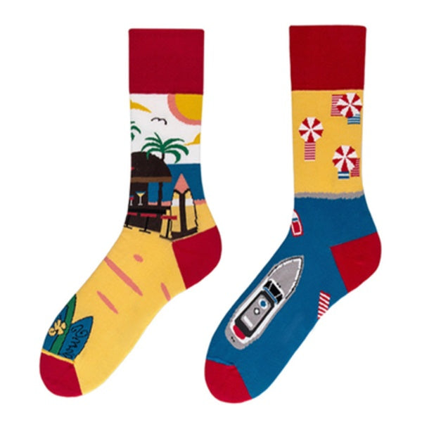 Asymmetric AB socks