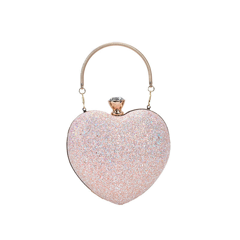 Cute Girl Versatile Hand Messenger Dinner Bag