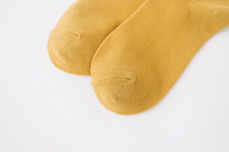 Sweet and cute color matching fruit short socks