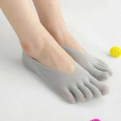 Silicone mesh socks