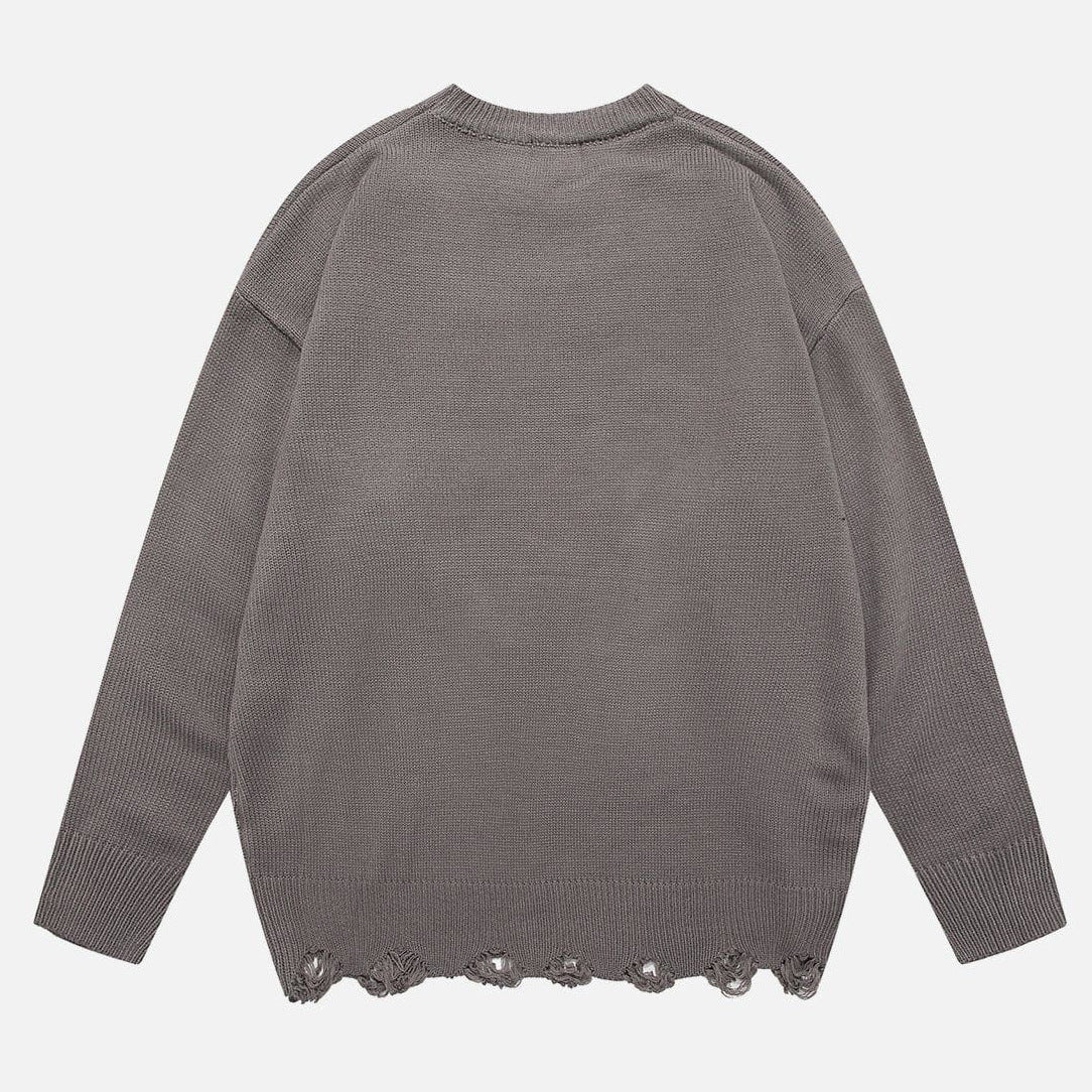 Design Sense Young Ruffian Handsome Men's And Women's Knitwear
