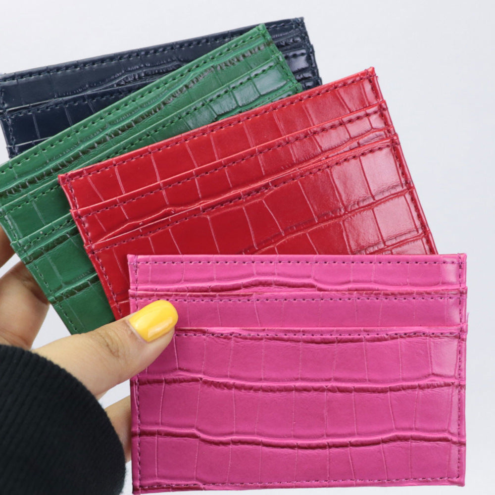 New Portable Bank Credit Card Cover Ultra-thin Large Capacity