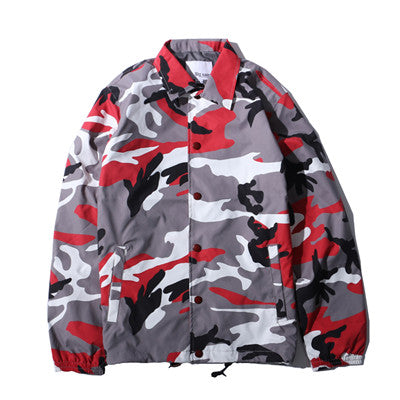 Camouflage thin coat