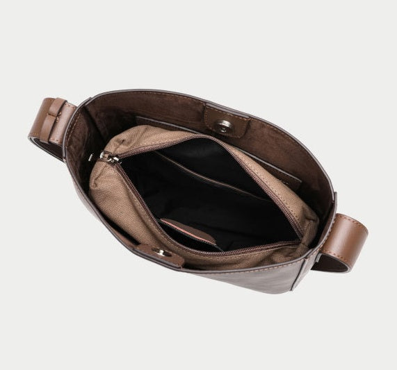 Large Capacity Bucket Versatile One Shoulder Crossbody Bag