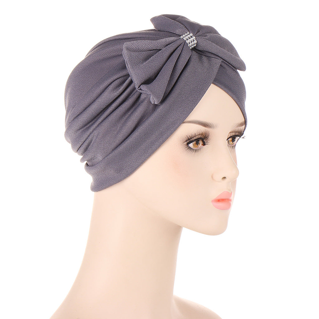 Tangled Bow Fashion Bandana Hat Forehead Cross