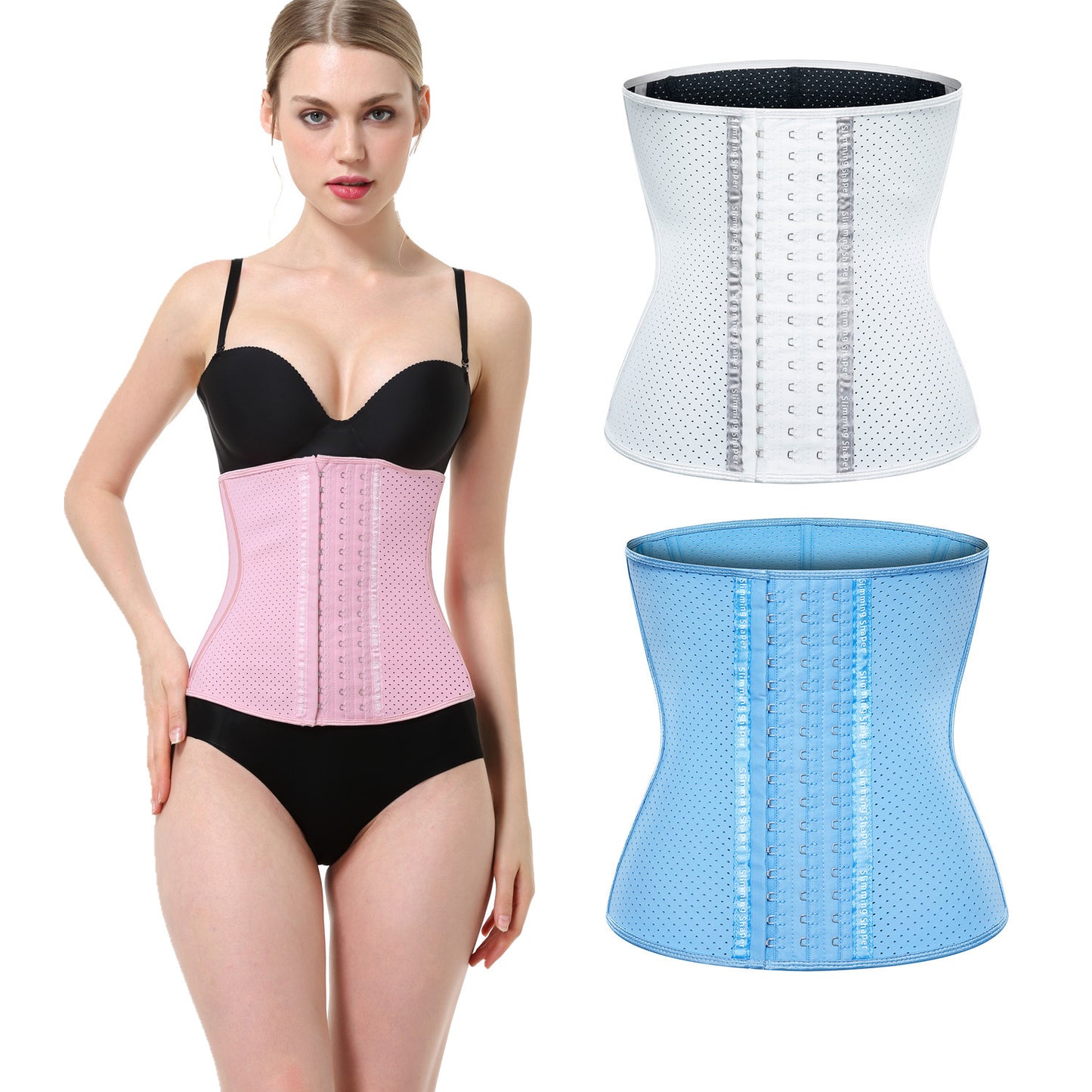 Natural rubber fitness breathable sports belt