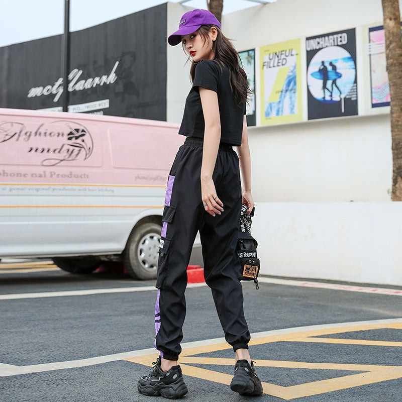 Hip hop sports pants