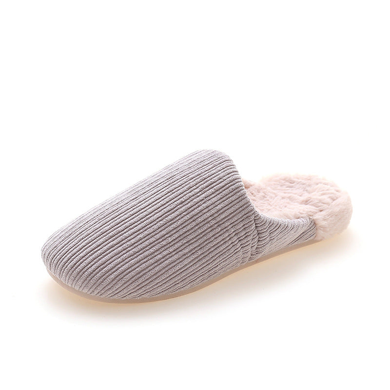 Home Baotou Couple Household Cotton Slippers