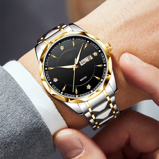 Langsuo Fashion Men's Waterproof Quartz Watch