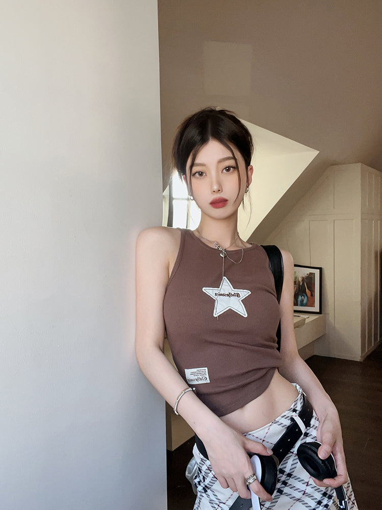 American Spicy Girls Racerback Tank Top For Inner And Outer Wear