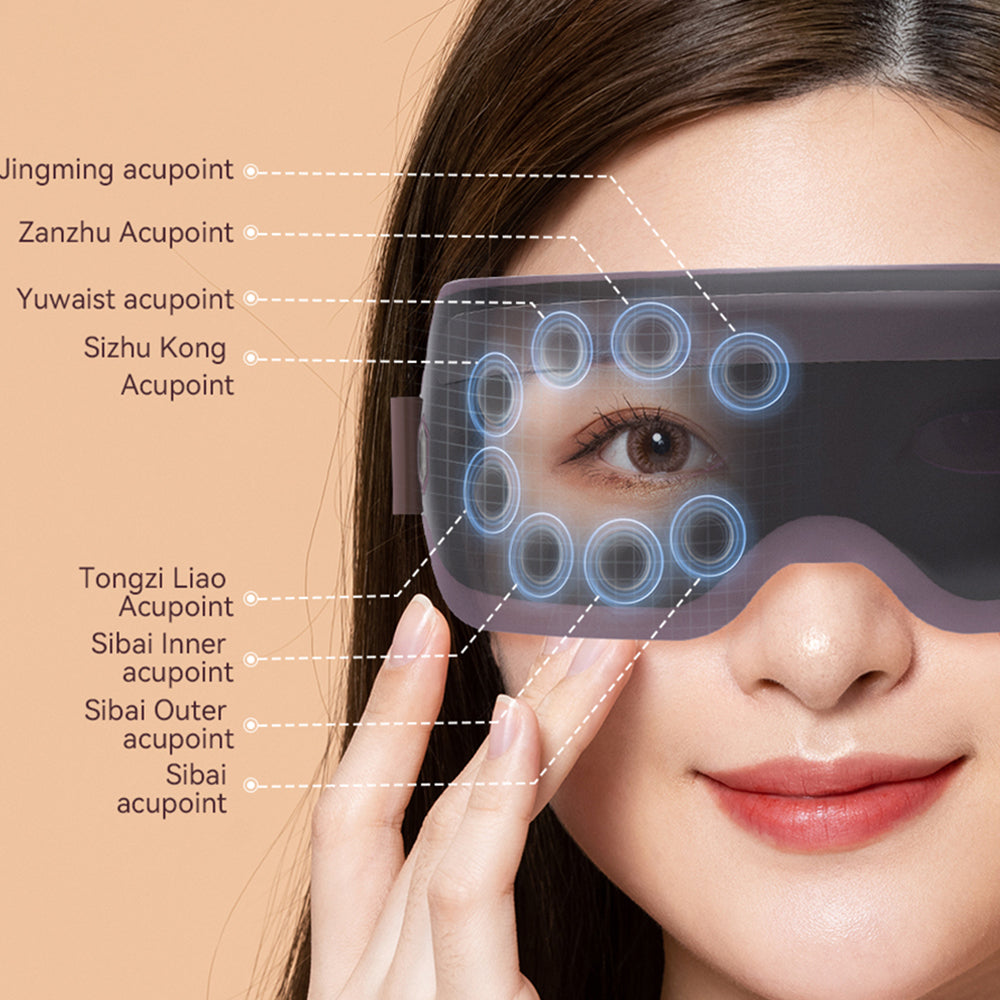 Smart Acupoint Vibration Magnetic Therapy Protection Instrument Eye Massager