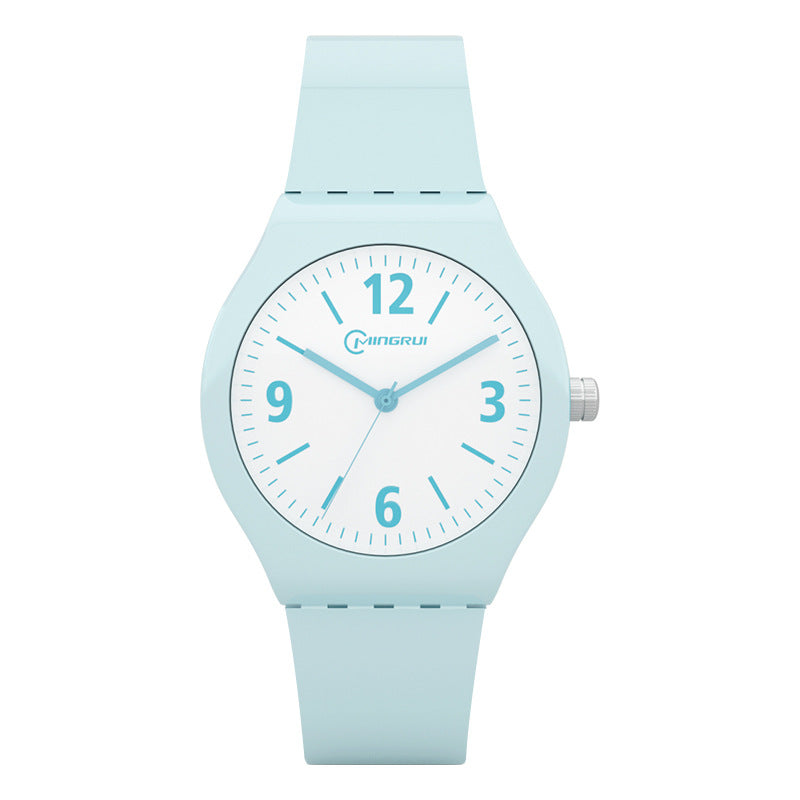 Simple leisure waterproof quartz female watch