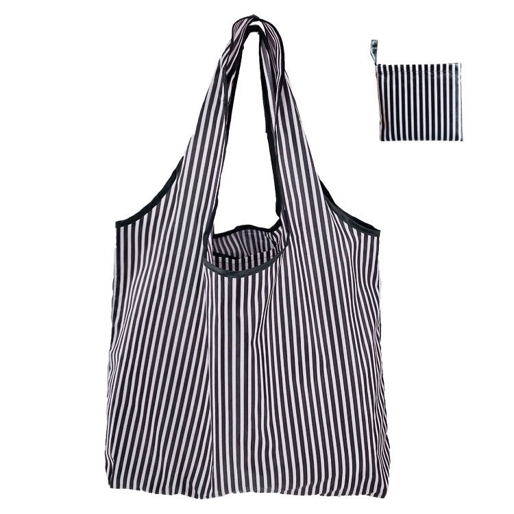 Floral Cloth Portable Shopping Bag Polyester Folding 190T