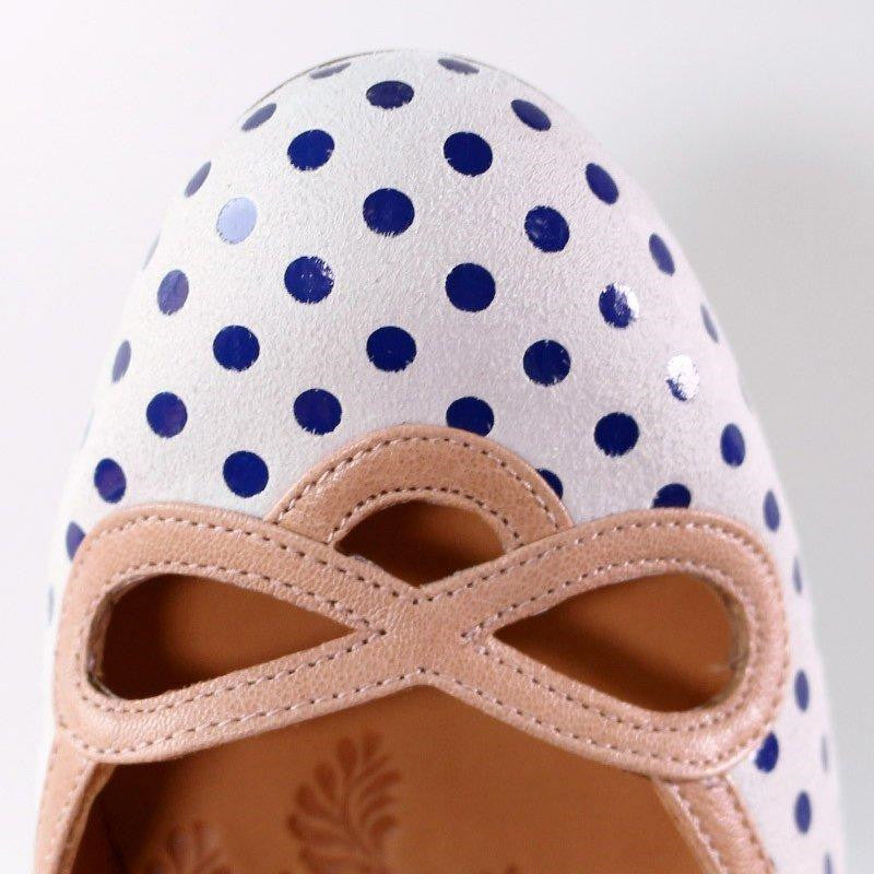 Polka dot sandals