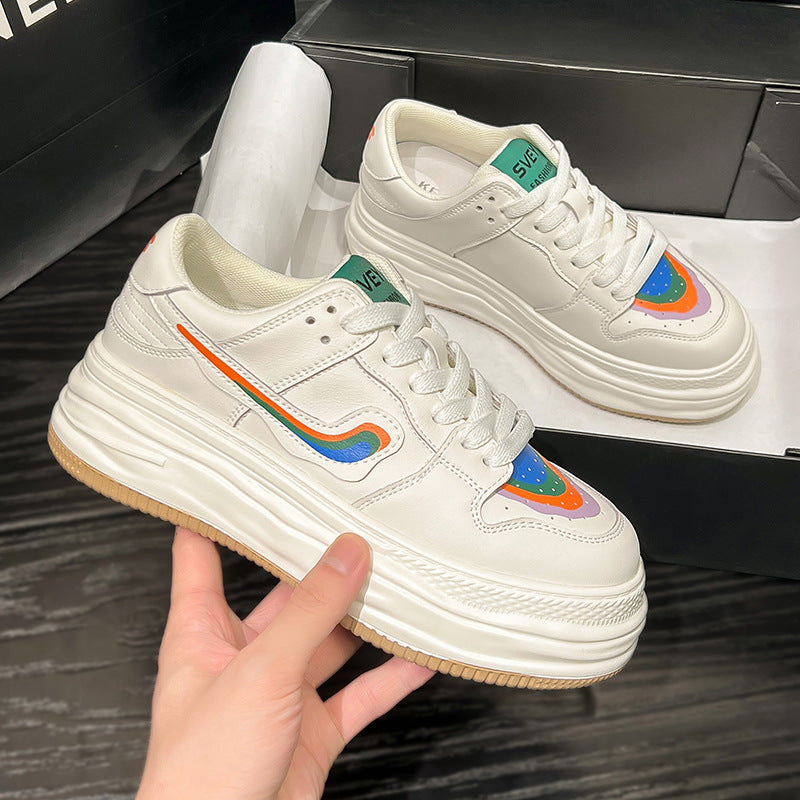Women's Casual Sneakers Platform Height Increasing Insole