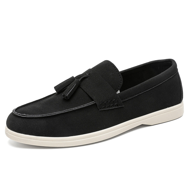 Suede Slip-on Business-casual Loafers