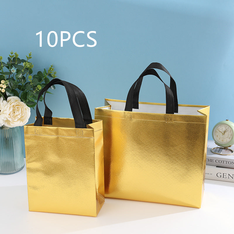 Aluminum Coated Non-woven Folding Tote Bag