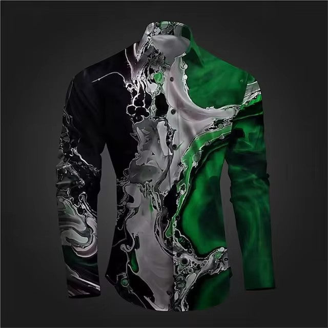 Fashion Casual Vintage Long Sleeve Shirt