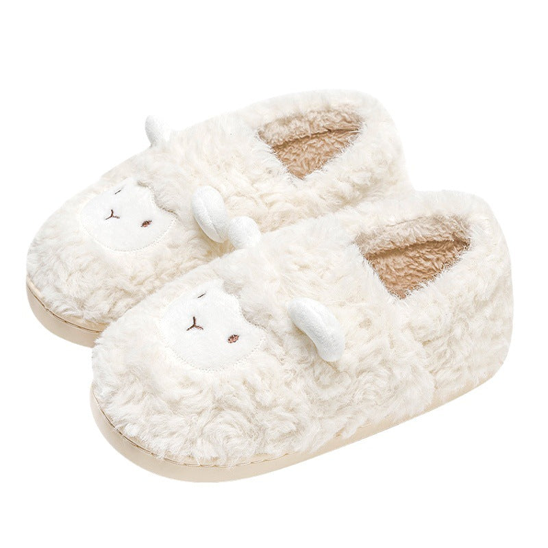 Female Indoor Bag With Anti Slip Cotton Slippers