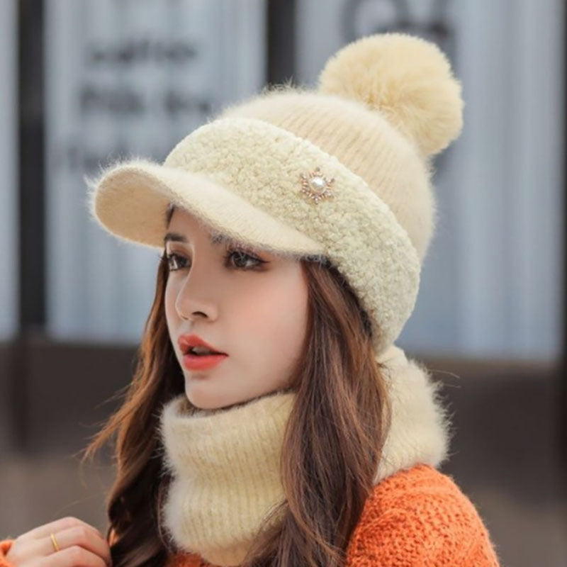 Fashion Korean Version Of The Tide Outdoor Windproof Cold Woolen Hat