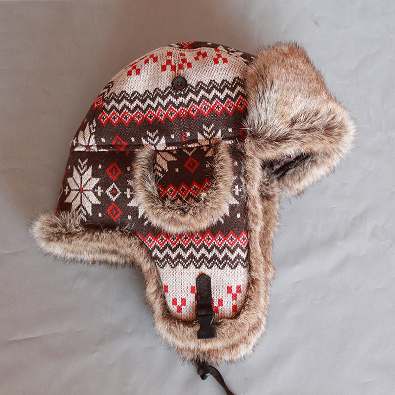 Men's And Women's Outdoor Thick Lei Feng Hat