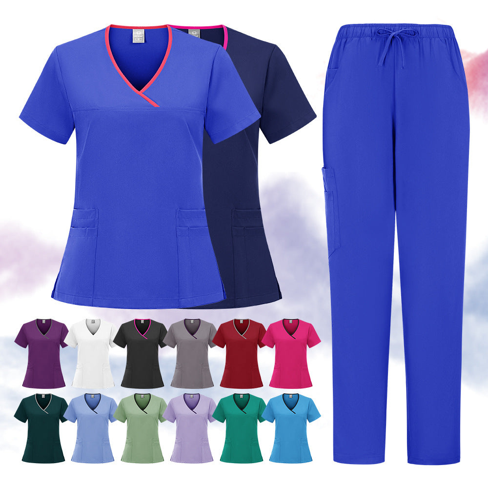 Uniform Sets Stretchy, Quick-drying Surgical Scrubs For Medical Staff In Operating Rooms