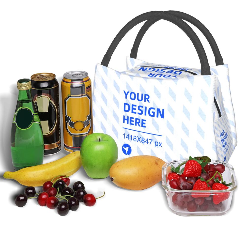 Portable Aluminum Foil Insulated Refrigerated Lunch Bag