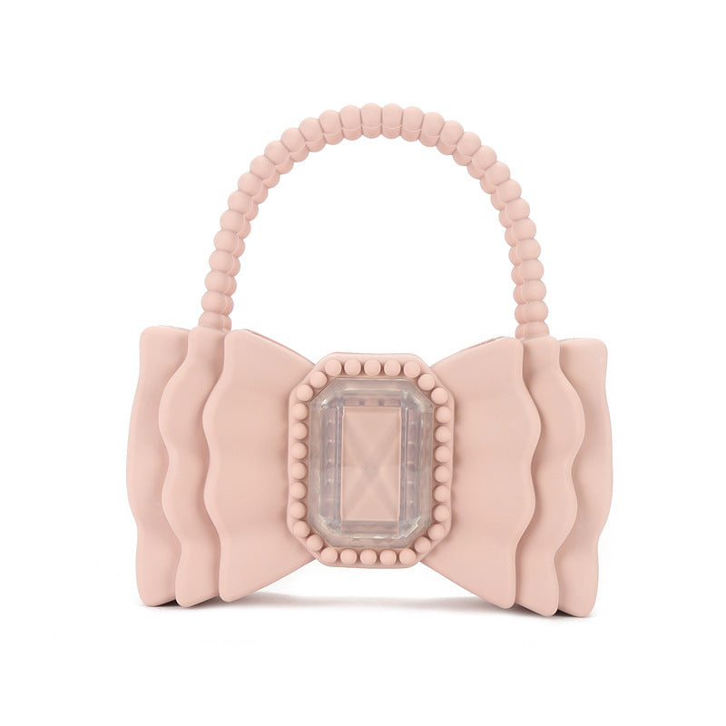 match Bow Princess Style Jelly Sweet Tote Bag