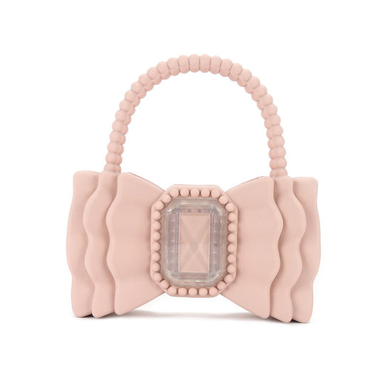 match Bow Princess Style Jelly Sweet Tote Bag