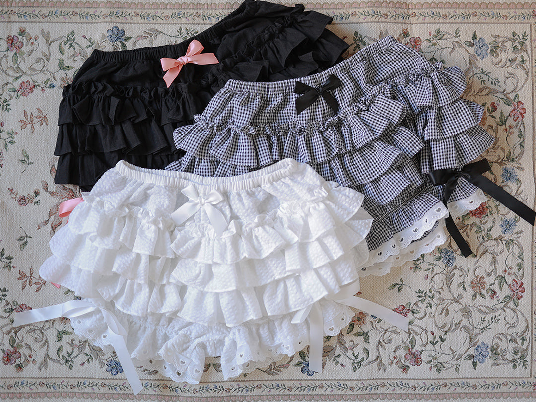 Lolita Pumpkin Pants Cake Skirt Pants