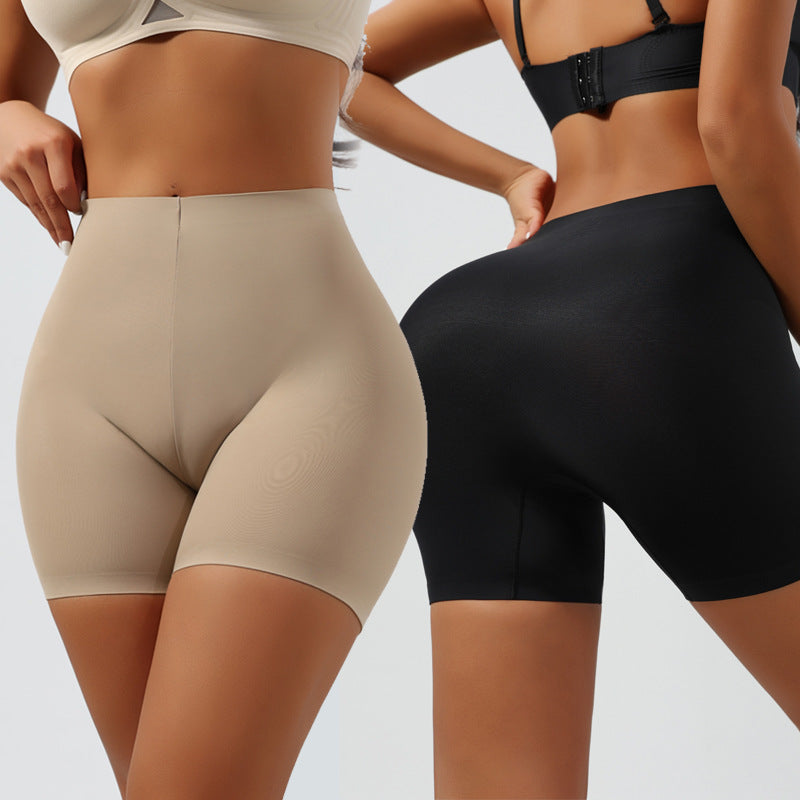 Mid-waist Boxer Seamless Body Shaping Boxer Safety Pants For Women