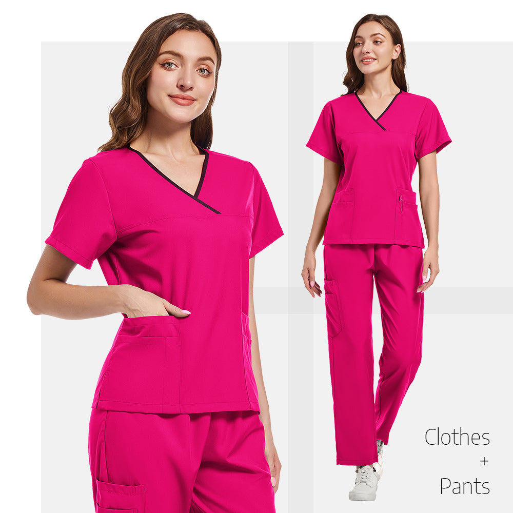 Uniform Sets Stretchy, Quick-drying Surgical Scrubs For Medical Staff In Operating Rooms