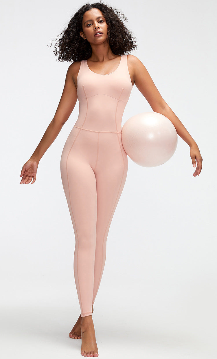 Yoga Clothes Fitness Sports Ballet One-piece Dancing Dress Women