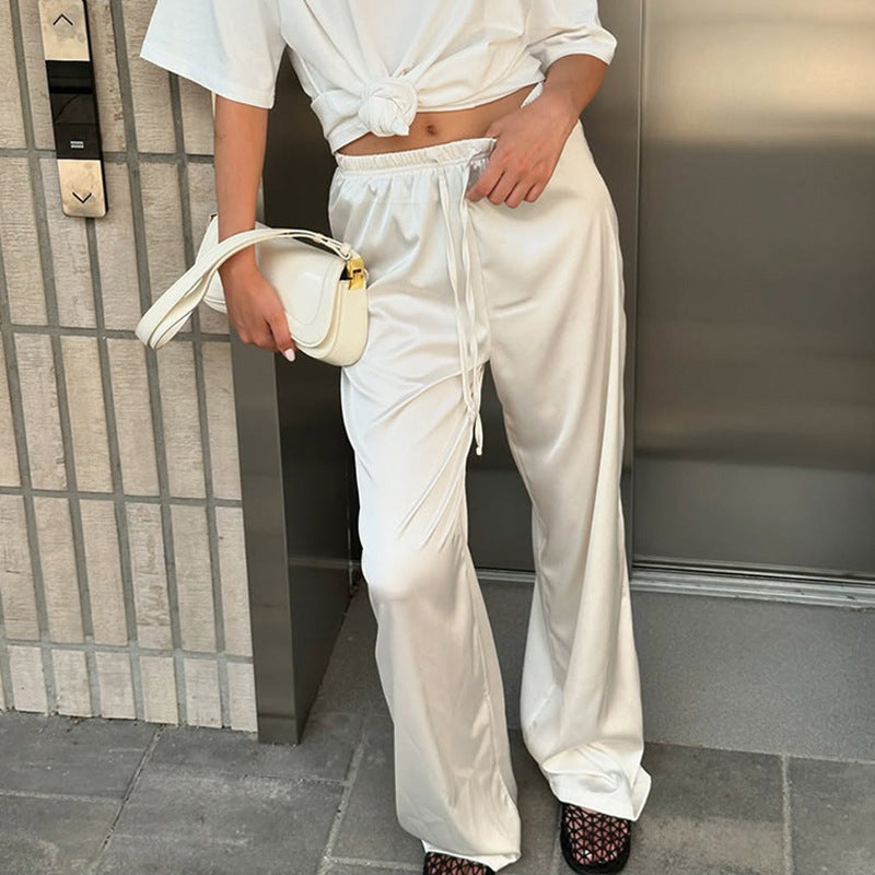 Womens Casual Flared Pants With A High Waist For A Sassy Chic Look
