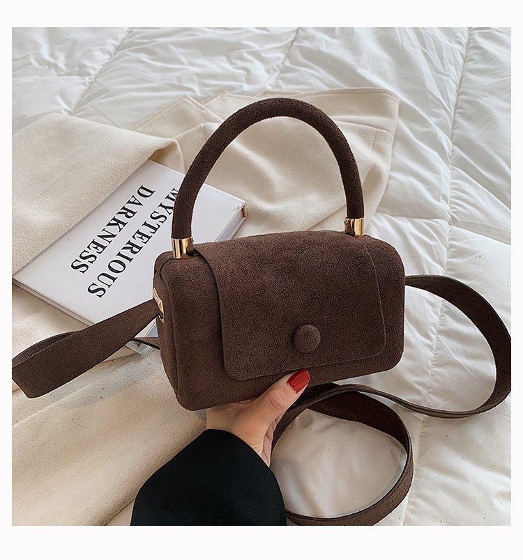 Women's New Popular Frosted One-shoulder Messenger Handbag