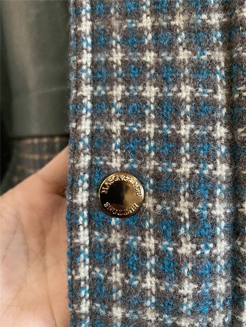 Small And Versatile Gentle Fashion Sweet Retro Woolen Leather Jacket