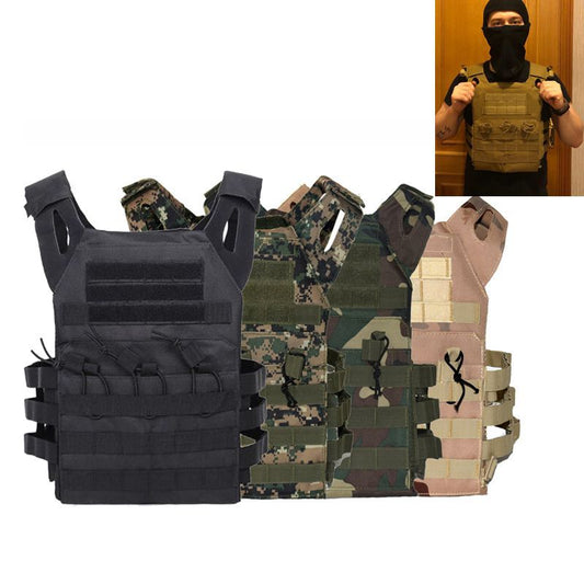 Multi-functional Anti-Stab Vest Camouflage Vests For Military Enthusiasts