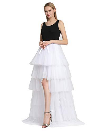 Bubble Skirt Elastic Waist Detachable