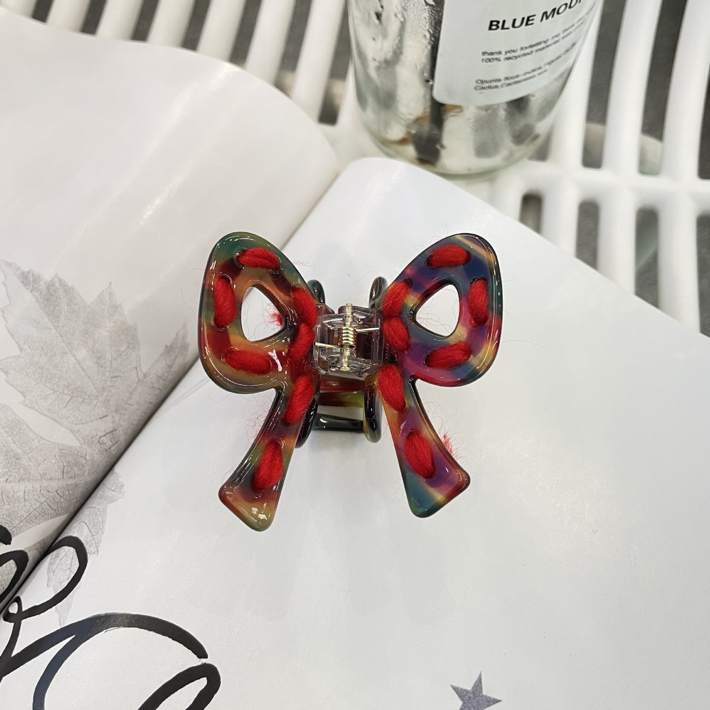 New Year Wrapping Grip Bow