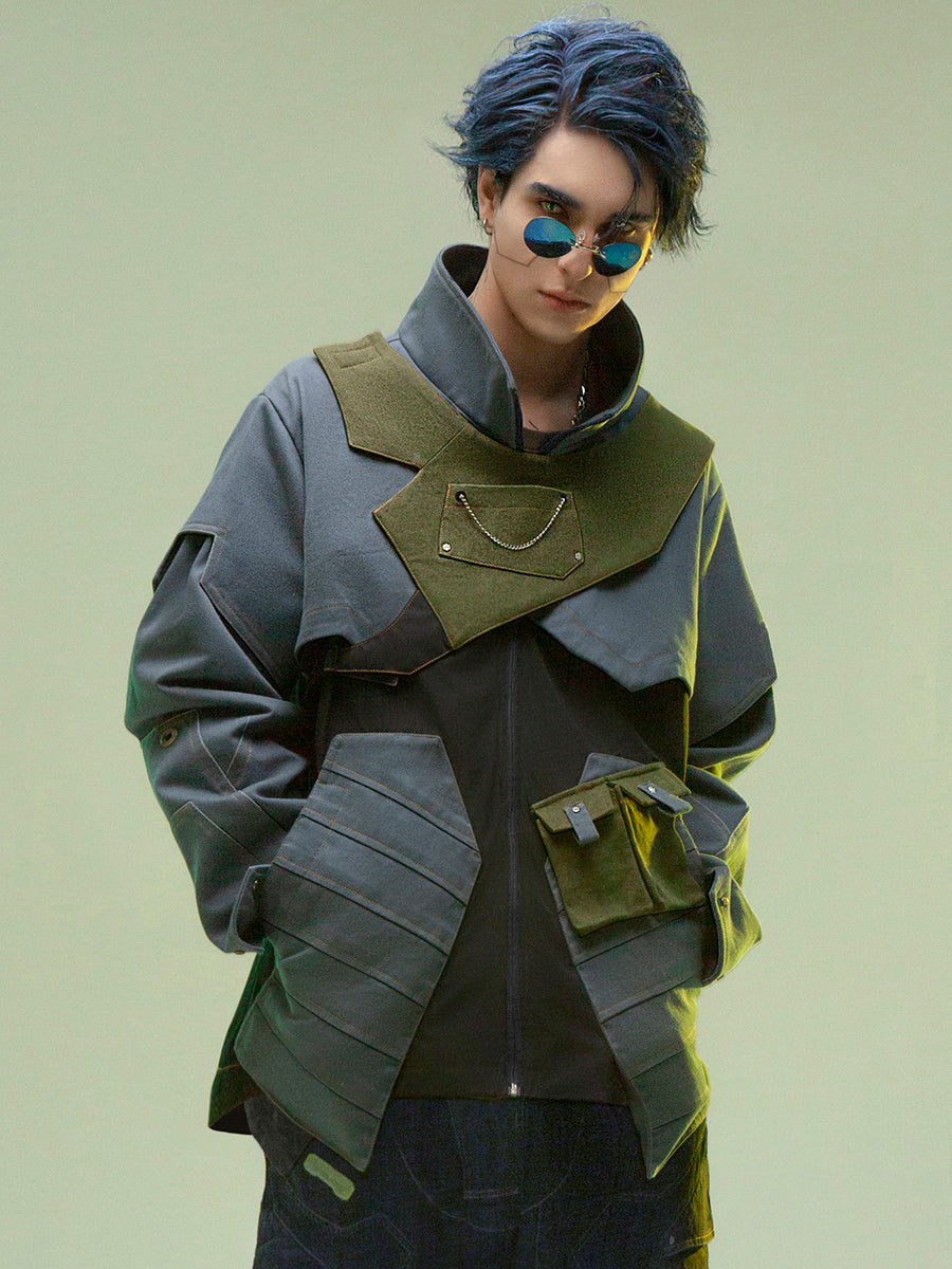 Men's Fashion Casual Multi-pocket Adventure Jacket
