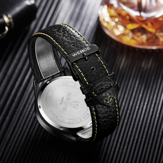 Running seconds waterproof belt watch